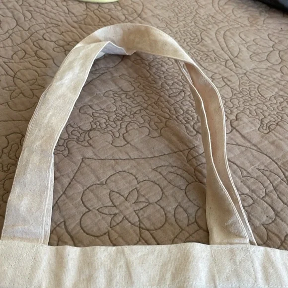 Unique light canvas bag - Picture 3 of 4